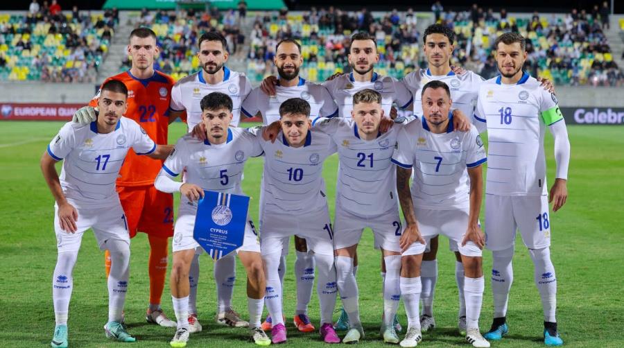 Χωρίς απρόοπτα η προπόνηση της Εθνικής Κύπρου