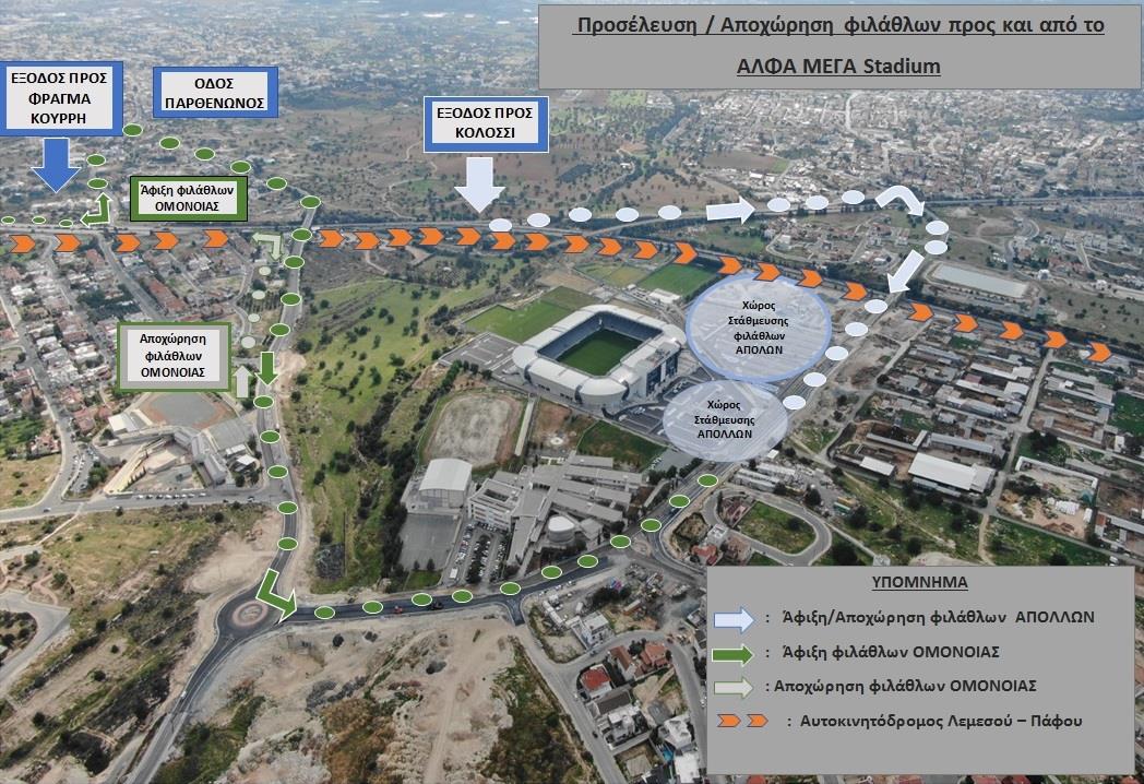 5462742625705530 Σχεδιάγραμμα διευθετήσεων για ΑΠΟΛΛΩΝ - ΟΜΟΝΟΙΑ 26.04.2026