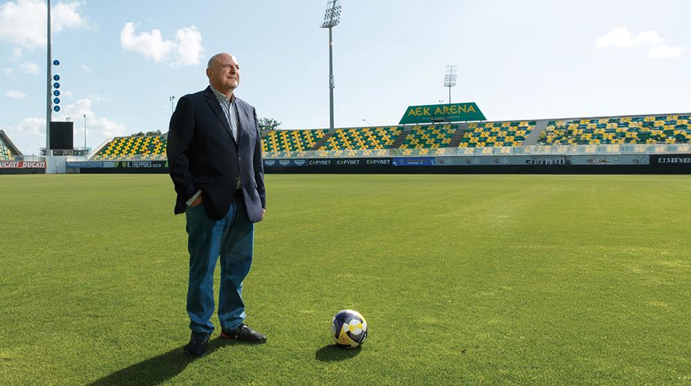 Andreas Karapatakis: The AEK Arena was completed in record time and at a significantly lower cost than that of similar stadiums, largely with local contractors