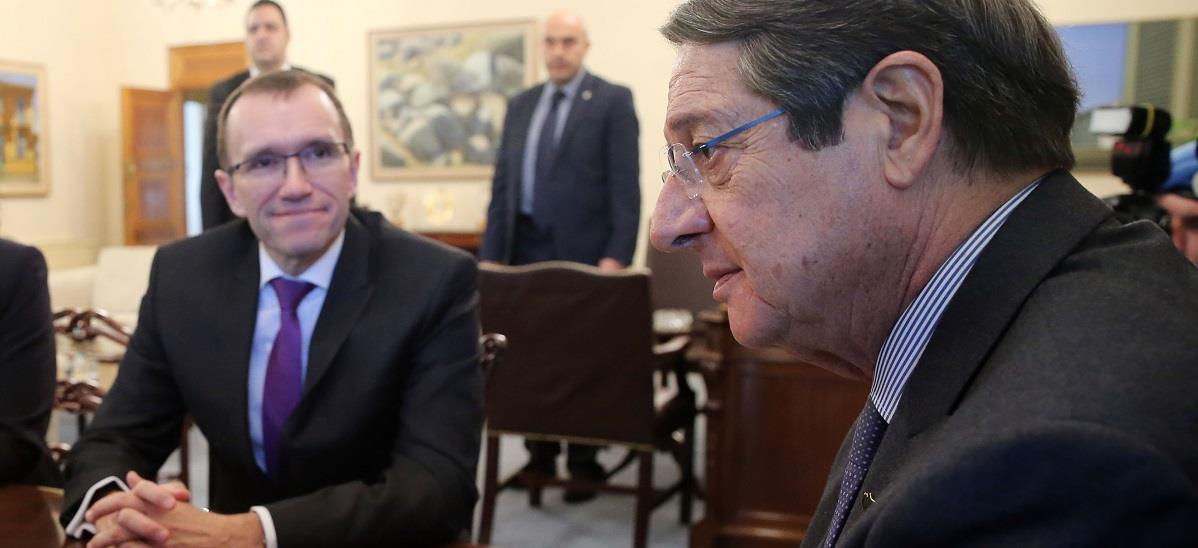 ΠΡΟΕΔΡΟΣ ΑΝΑΣΤΑΣΙΑΔΗΣ – ΟΗΕ ESPEN BARTH EIDE