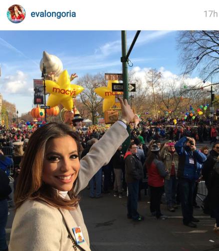 Η Eva Longoria  στην παρέλαση 