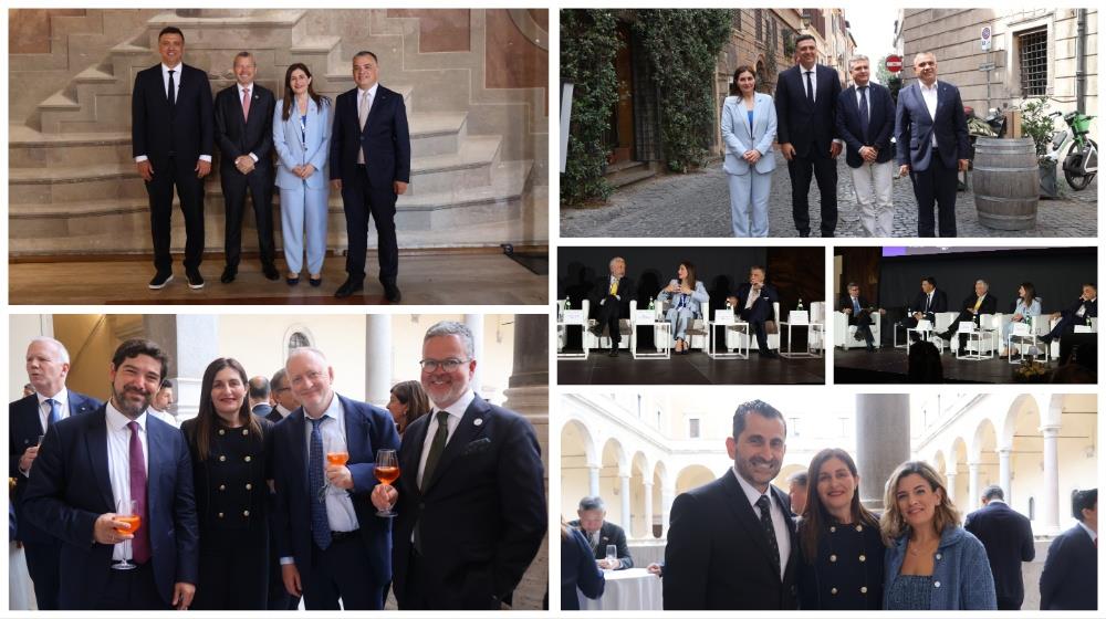 Hadjimanolis highlights the importance of cooperation for the global shipping future in Rome
