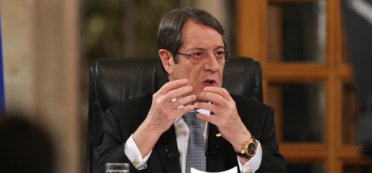 ΠΡΟΕΔΡΟΣ ΔΗΜΟΚΡΑΤΙΑΣ – ΔΙΑΚΑΝΑΛΙΚΗ ΣΥΝΕΝΤΕΥΞΗ ΤΥΠΟΥ ΓΙΑ ΤΟ ΚΥΠΡΙΑΚΟ