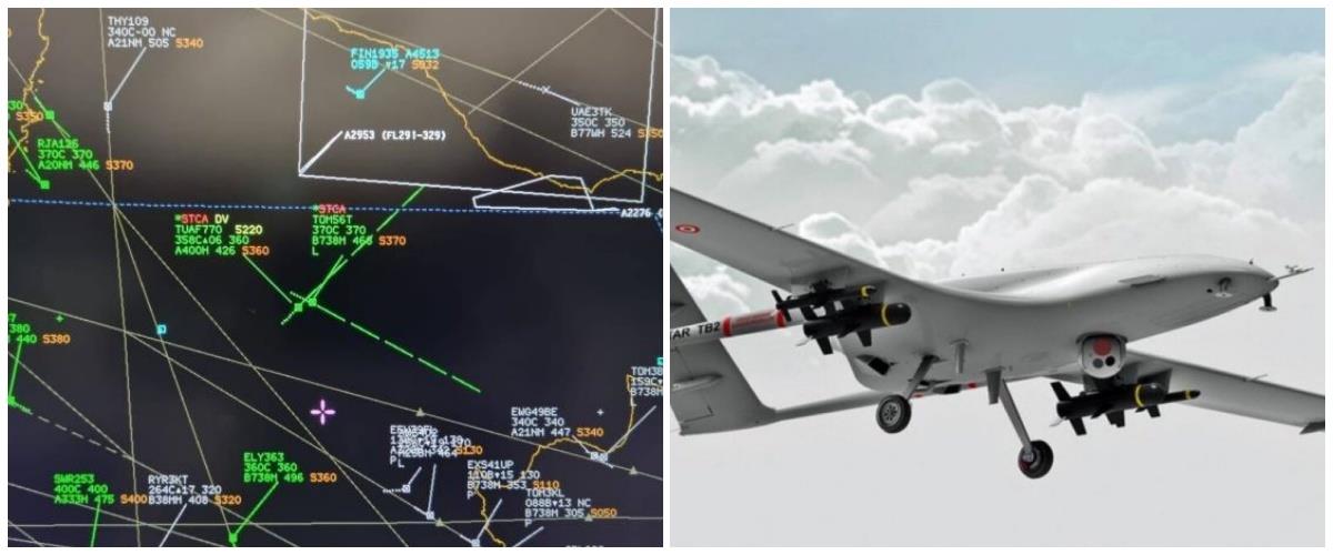 Πώς αποτράπηκε η σύγκρουση τουρκικού drone με αεροσκάφος πάνω από το FIR Λευκωσίας-Έκκληση για δράση από ελεγκτές εναέριας κυκλοφορίας