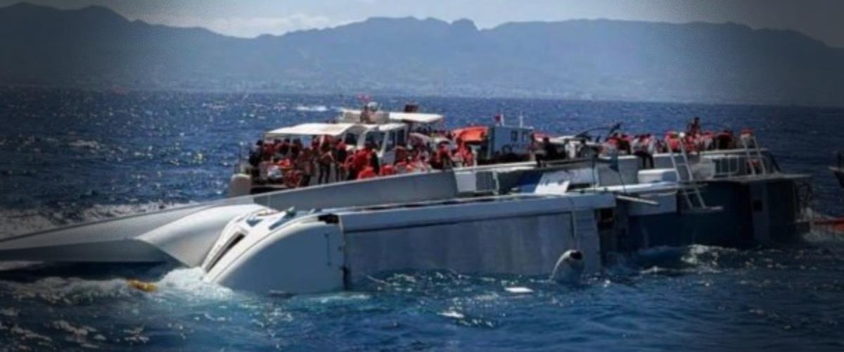 Ασύλληπτη τραγωδία από τη βύθιση του πλοίου στην Κερύνεια, αυξάνονται οι νεκροί-Ψάχνουν στην θάλασσα τους αγνοούμενους, δραματικές ώρες