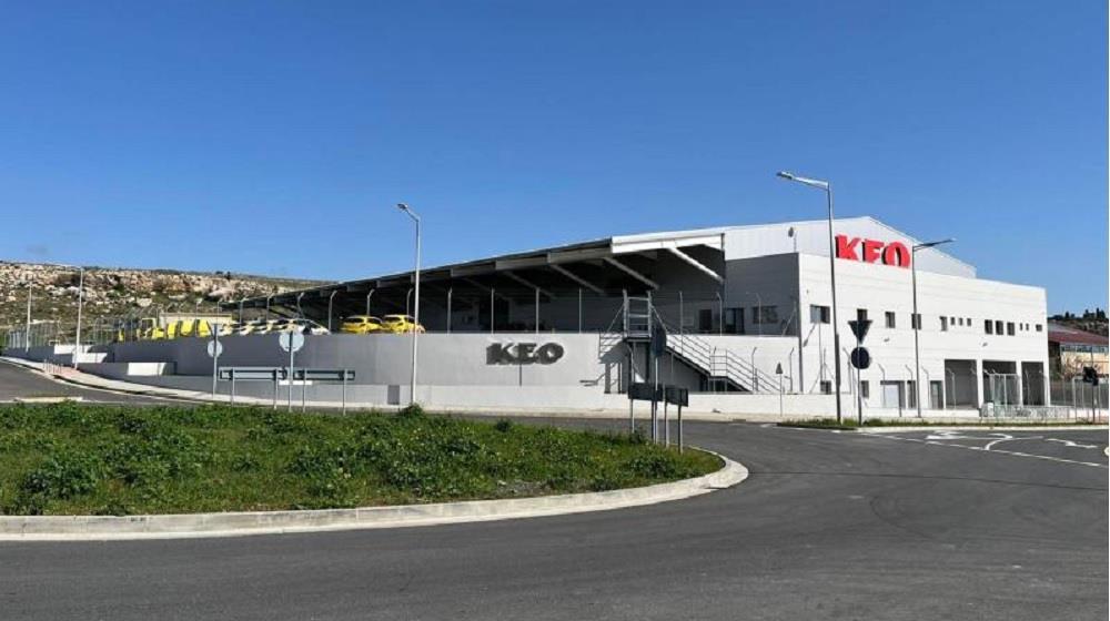 KEO to construct a new  factory in Kato Polemidia in €50m investment 