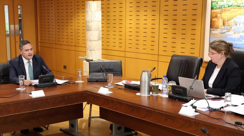 Cyprus economy continues to perform strongly despite global challenges, CBC Governor tells Parliament