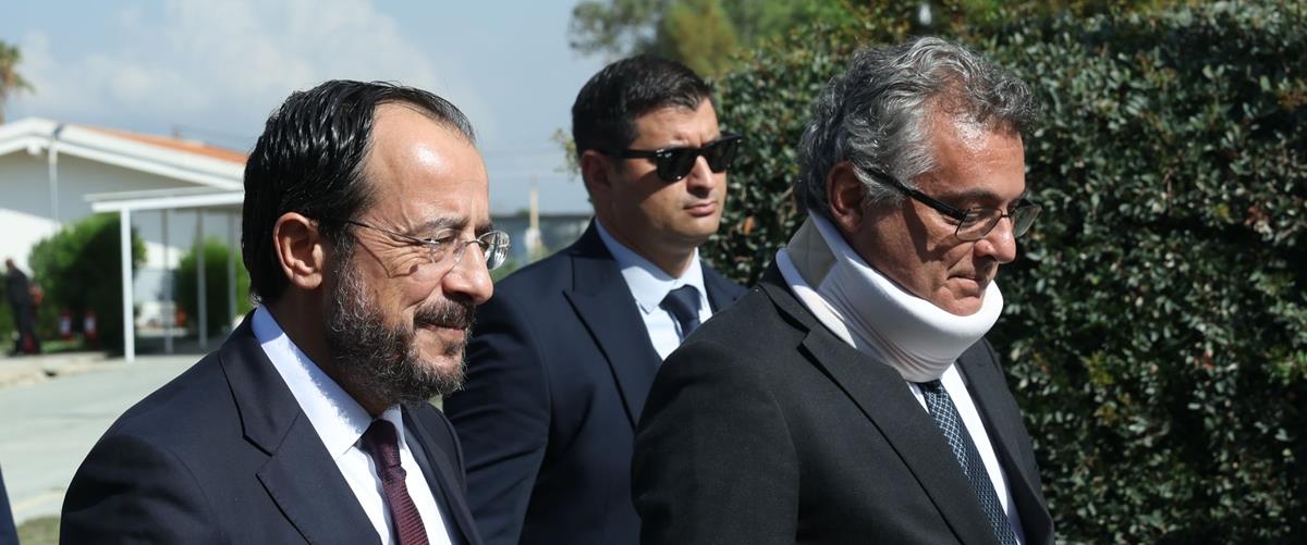 Μορατόριουμ δηλώσεων από Χριστοδουλίδη και Ερχιουρμάν για να προστατεύσουν το κλίμα, χωρίς ανακοινωθέν από τα Η.Ε.-Περιμένουν την άφιξη Ολγκίν
