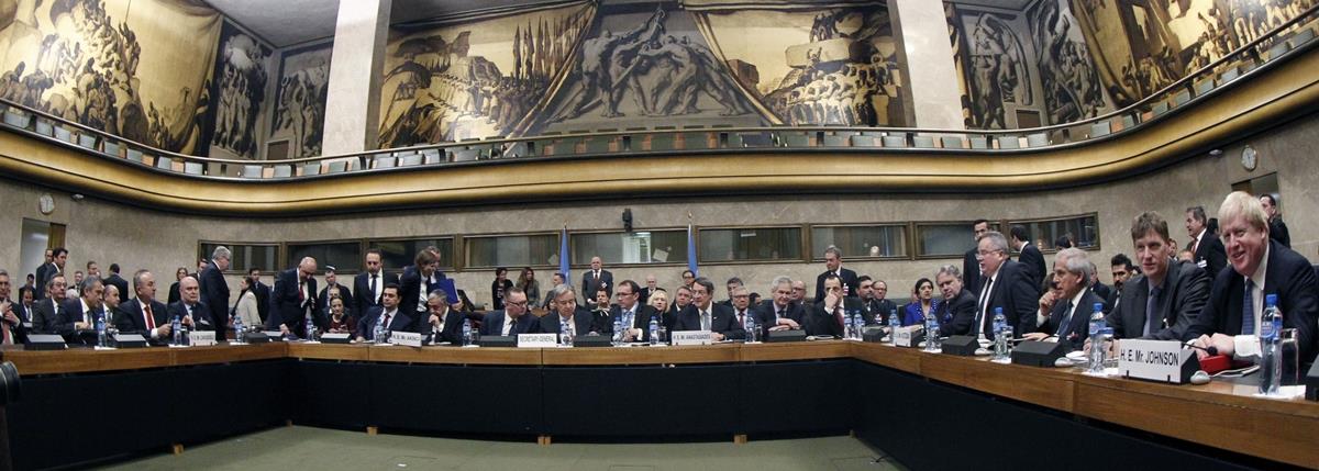 Έναρξη της Διάσκεψης για το Κυπριακό στη Γενεύη της Ελβετίας, στην παρουσία του νέου Γενικού Γραμματέα του ΟΗΕ Αντόνιο Γκουτέρες