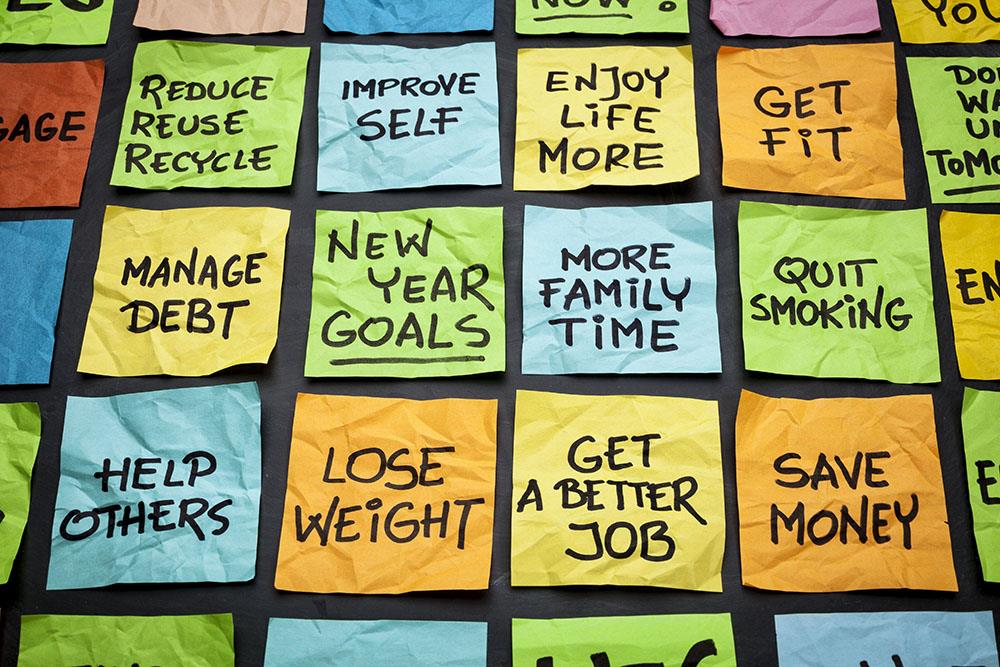 new years resolutions