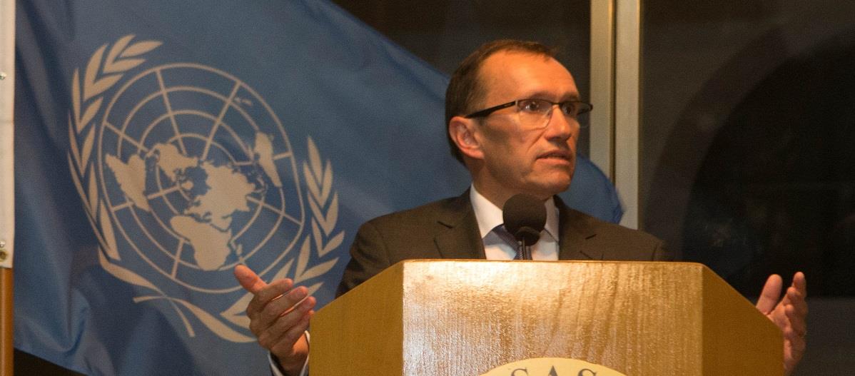 ΔΕΞΙΩΣΗ ΕΙΔΙΚΟΥ ΣΥΜΒΟΥΛΟΥ ΤΟΥ Γ.Γ. ΟΗΕ