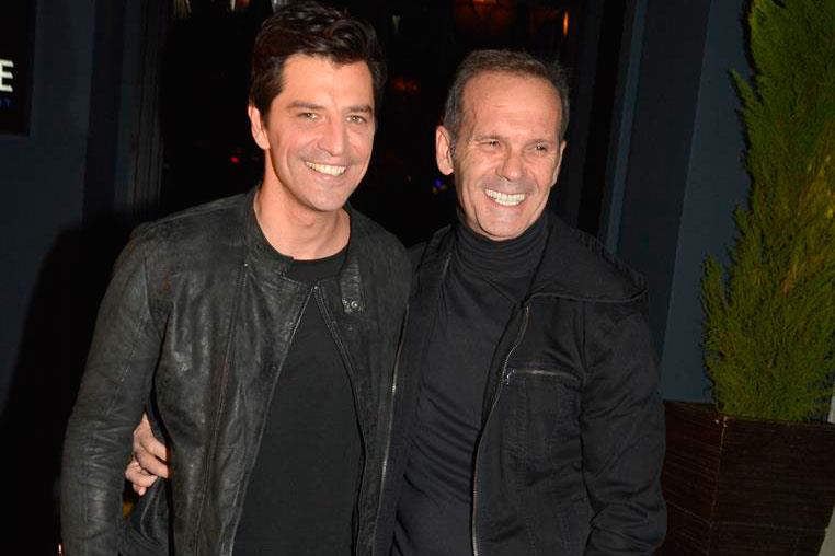 Ο Σάκης Ρουβάς και ο Πέτρος Κωστόπουλος