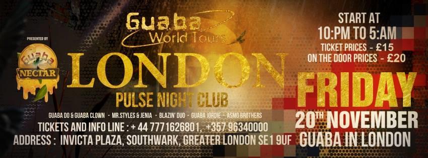 Guaba World Tour London