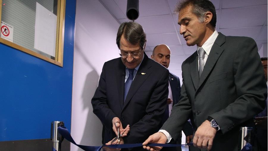 Ο Πρόεδρος της Δημοκρατίας Νίκος Αναστασιάδης τελεί τα εγκαίνια του Κέντρου Καρδιάς του Mediterranean Hospital. Λεμεσός 19 Ιαουναρίου