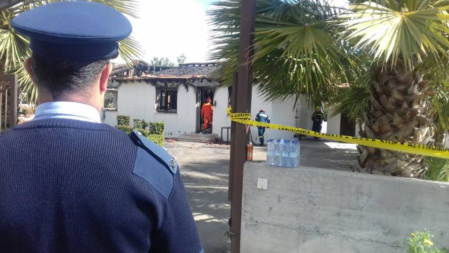 Πυρκαγιά τέθηκε κακόβουλα σε δύο σπίτια στην Τόχνη