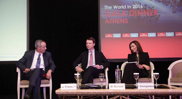 ATHENS GALA DINNER ECONOMIST