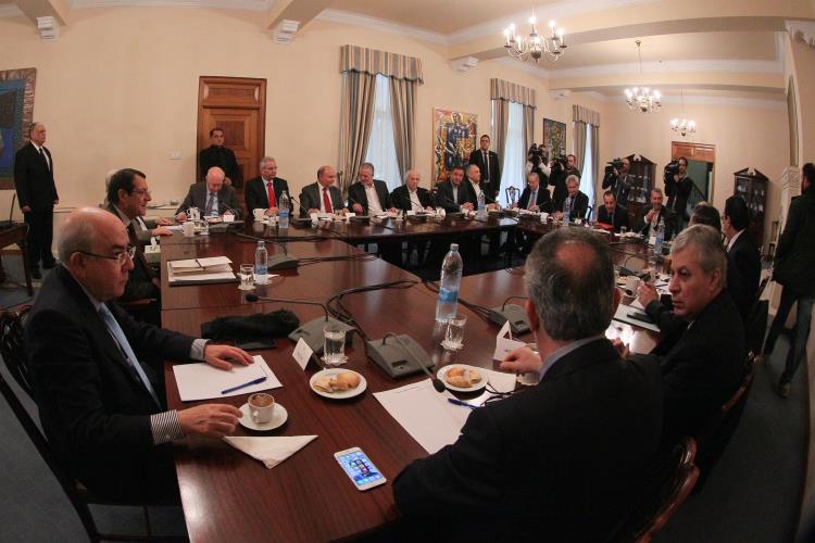 Ο Πρόεδρος της Δημοκρατίας κ. Νίκος Αναστασιάδης προεδρεύει συνεδρίας του Εθνικού Συμβουλίου