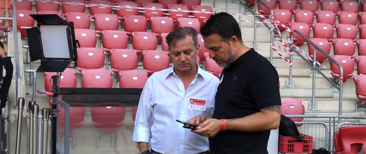 Οι «γαλαζοκίτρινοι» δημοσιοποίησαν την παρακάμερα του εκτός έδρας αγώνα με τη Χάποελ Μπερ Σεβά