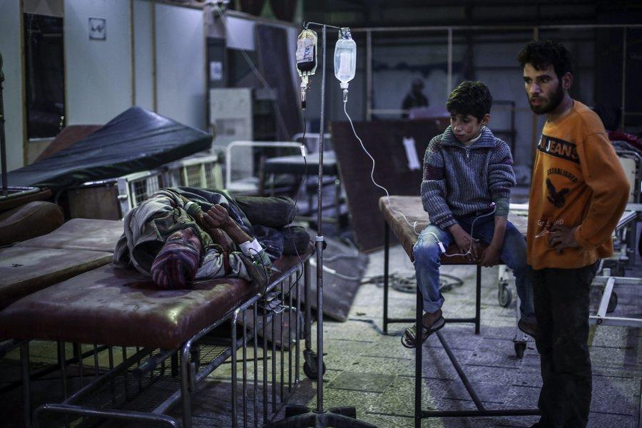 επιθέσεις εναντίον νοσοκομείων στη Συρία