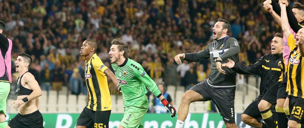 Στιγμές από την πρόκριση της ΑΕΚ στους ομίλους του Τσάμπιονς Λιγκ κατέγραψε το επίσημο κανάλι της Ένωσης.