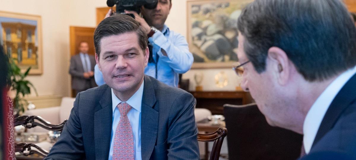 ΠΡΟΕΔΡΟΣ ΑΝΑΣΤΑΣΙΑΔΗΣ –  ΥΦΥΠ.ΕΞΩΤΕΡΙΚΩΝ ΗΠΑ WESS MITCHELL