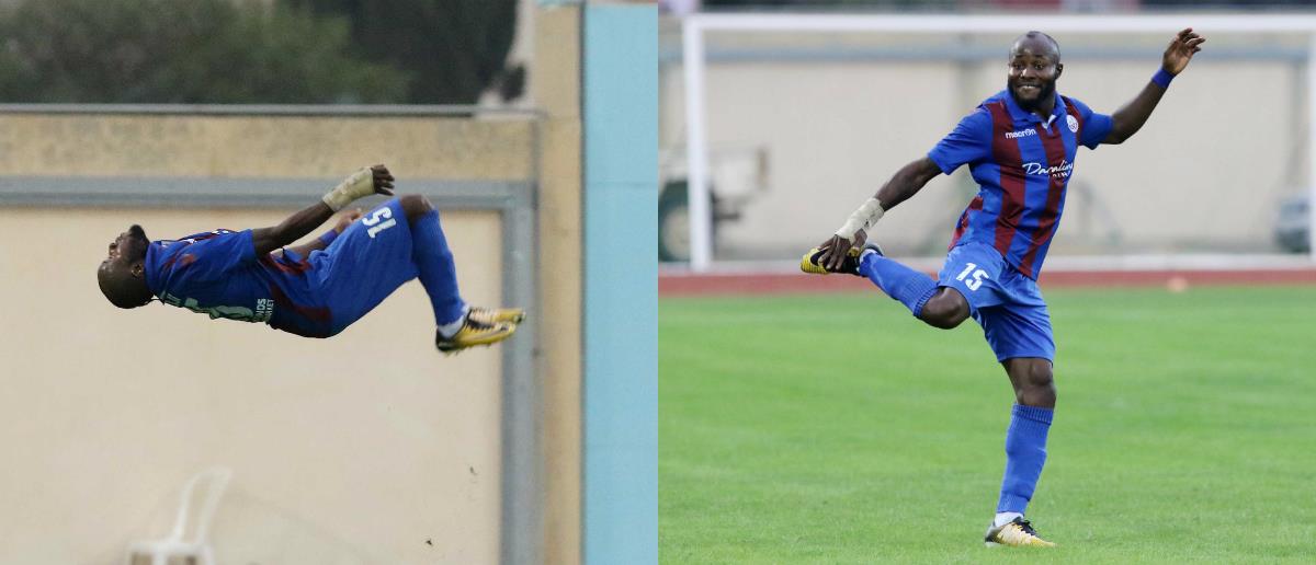 Ο εντυπωσιακός πανηγυρισμός του άσου της Ένωσης μετά το γκολ επί της Ανόρθωσης