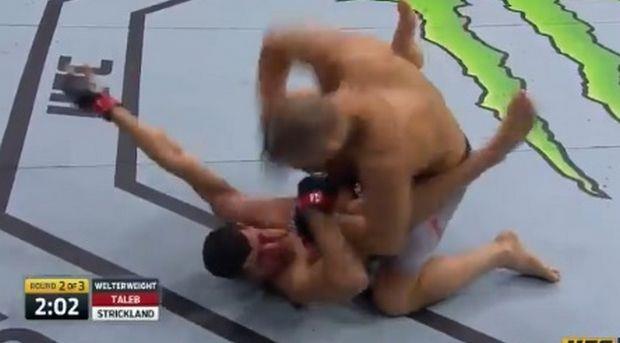 Ο Nordine Taleb, ο άνθρωπος που είναι η σκιά του Νεϊμάρ στις εξόδους του στη Γαλλία, κακοπέρασε στα χέρια του MMAer, Sean Strickland