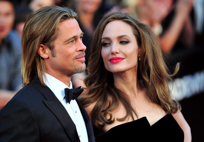 Brad Pitt y Angelina Jolie en los Oscar en la 84 ? a 84 ? ceremonia de los Oscar en Los Angeles