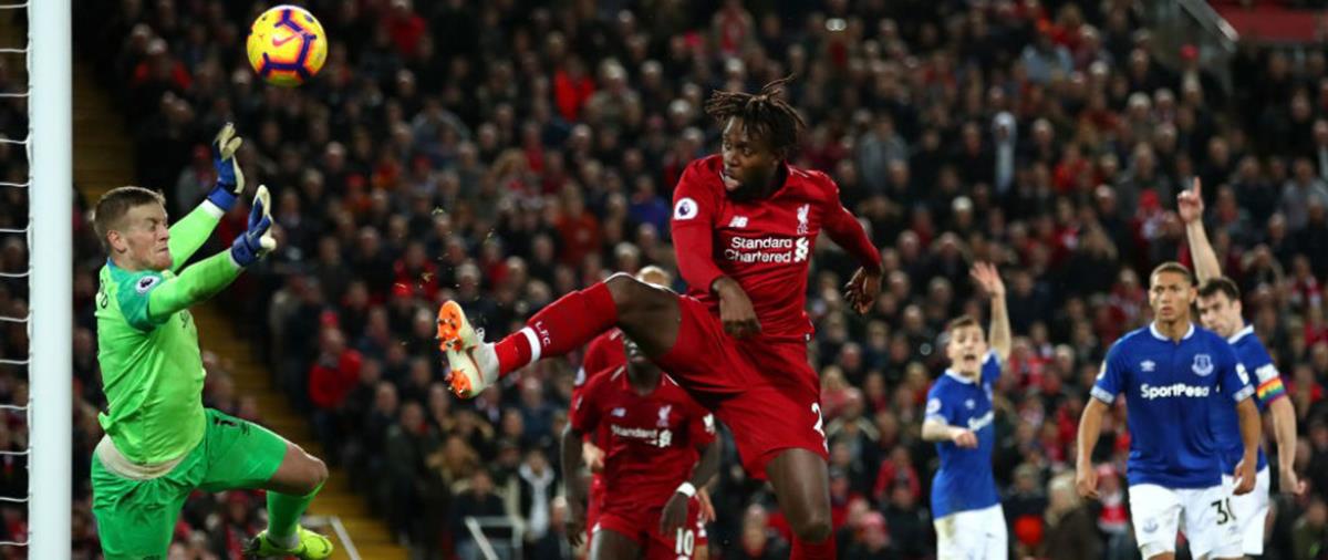 Με γκολ-μάννα εξ ουρανού στο 95’ λύγισε την αντίσταση της Έβερτον (1-0)