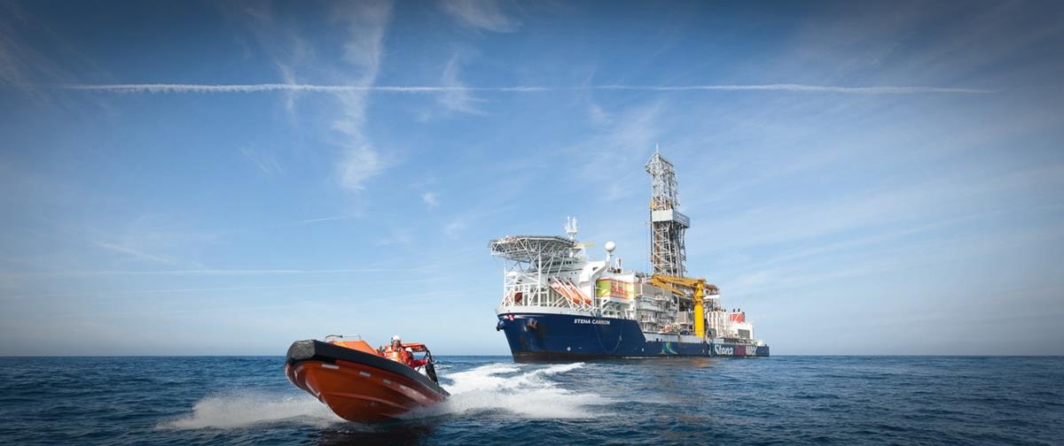 BP Offshore- Stena Carron Drill Ship, North Uist Well.