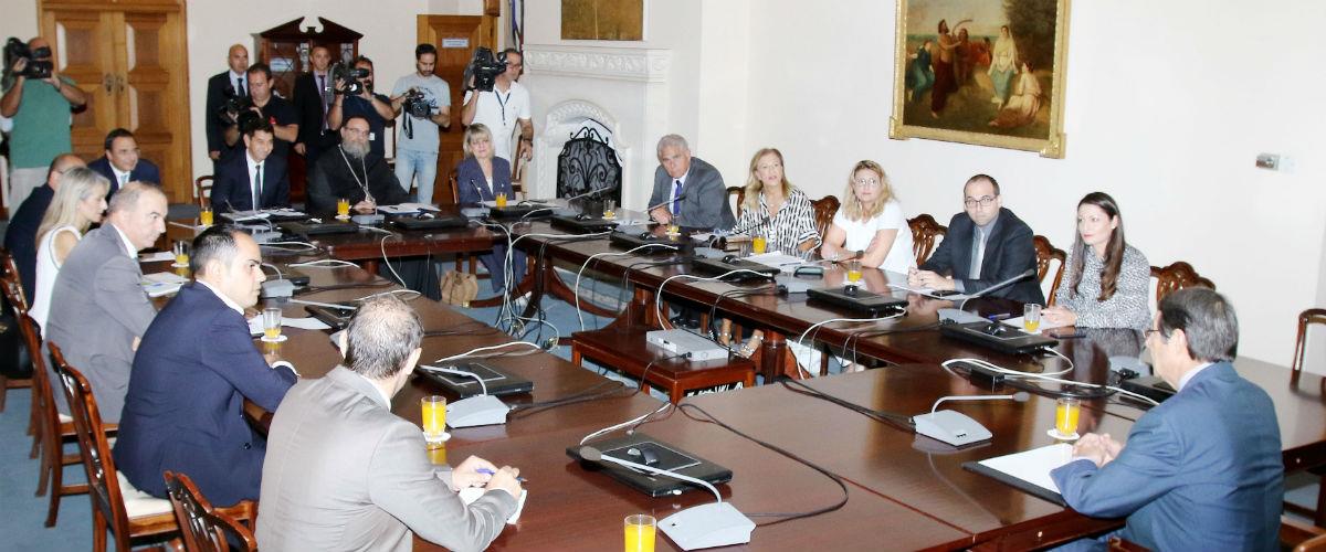 «Ο αθλητισμός αποτελεί ένα εξαίσιο όχημα για να αντιμετωπιστεί αυτό το πρόβλημα» λέει ο πρόεδρος της Επιτροπής κ. Φοίβος Ζαχαριάδης