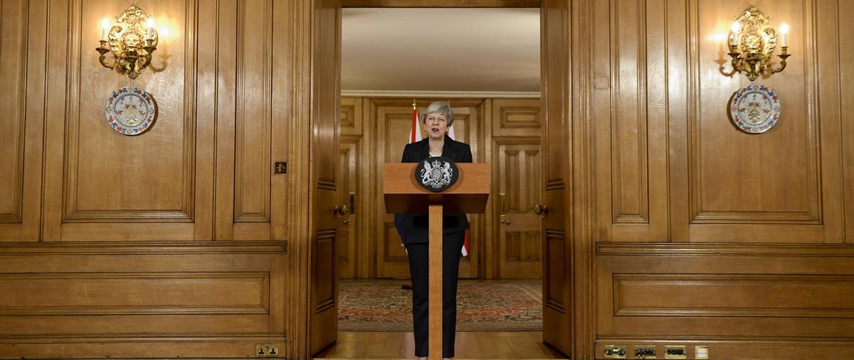 British Prime Minister Theresa May conference