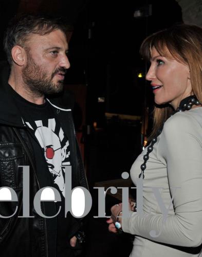 Ο Χρήστος Φερεντίνος και η Βίκυ Χατζηβασιλείου 