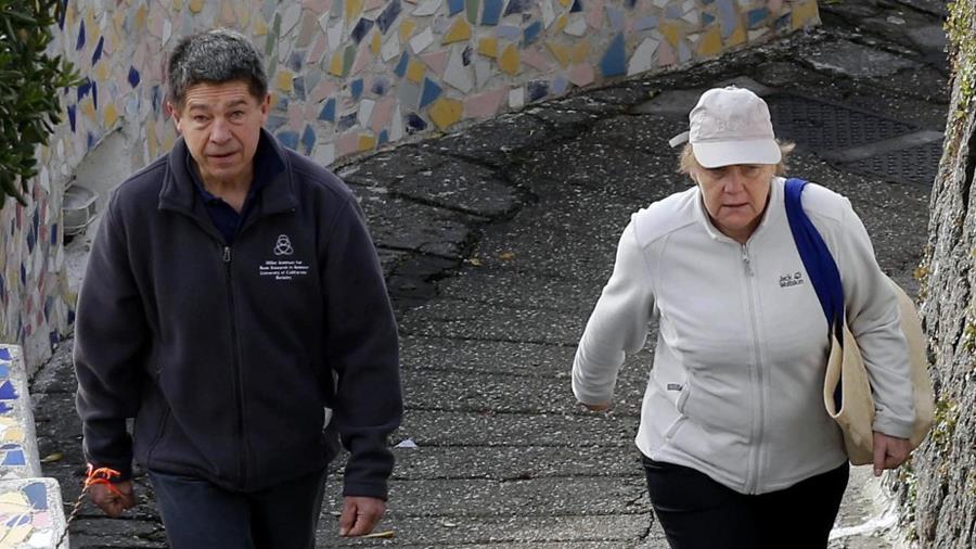 Merkel και σύζυγος