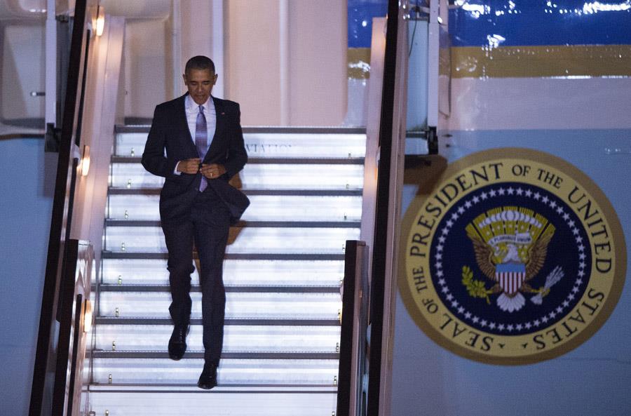 US President Obama visits Britain