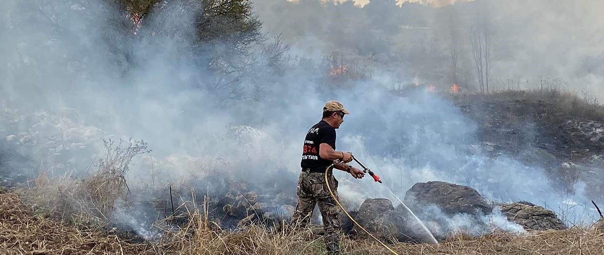 ΠΑΡΟΥΣΙΑ ΕΘΕΛΟΝΤΩΝ ΤΟΥ ΕΛΑΜ ΣΤΙΣ ΠΥΡΚΑΓΙΕΣ