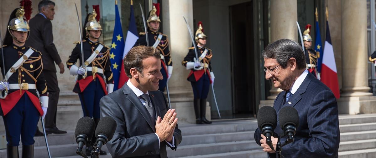 President of Cyprus Nikos Anastasiades in Paris