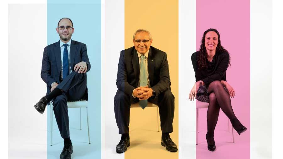 Γιώργος Τζιωρτζής, Διευθυντής Διεύθυνσης Πληροφορικής και Ψηφιακής Μεταμόρφωσης - Δρ Χάρης Πουαγκαρέ, Αναπληρωτής Διευθύνων Σύμβουλος -  Ειρήνη Γρηγορίου Παυλίδη, Διευθύντρια Διεύθυνσης Ανθρώπινου Δυναμικού