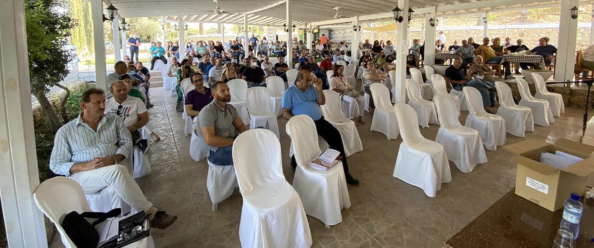 ΠΡΟΕΔΡΟΣ ΤΗΣ ΟΕΛΜΕΚ Ο ΘΕΜΗΣ ΠΟΛΥΒΙΟΥ