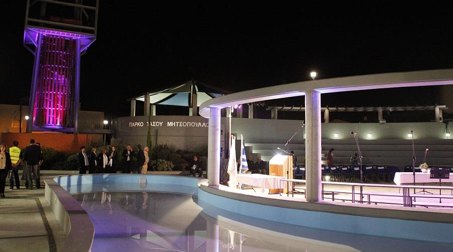 Ο Πρόεδρος της Δημοκρατίας Νίκος Αναστασιάδης τελεί τα εγκαίνια του Παραλιακού Πάρκου του Δήμου Λιβαδιών που θα φέρει το όνομα του Τάσου Μητσόπουλου.