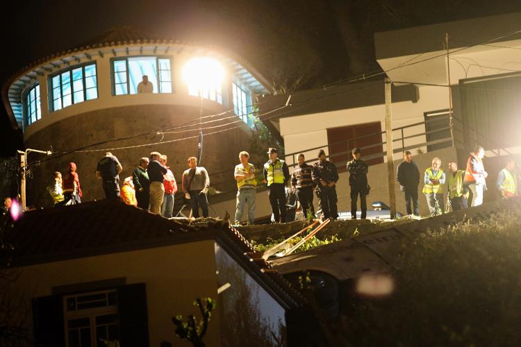 Bus accident in Madeira