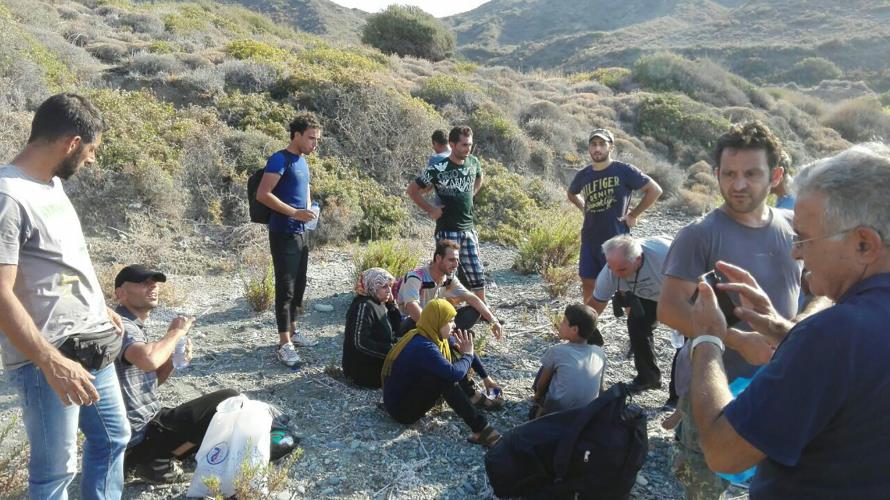 ΕΝΤΟΠΙΣΜΟΣ 47 ΜΕΤΑΝΑΣΤΏΝ ΣΤΗ ΘΑΛΑΣΣΙΑ ΠΕΡΙΟΧΗ ΤΟΥ ΛΙΜΝΙΤΗ