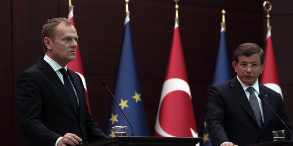 Ahmet Davutoglu, Donald Tusk