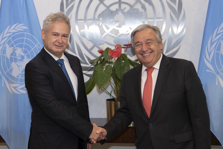 New Permanent Representative of Cyprus Presents Credentials.