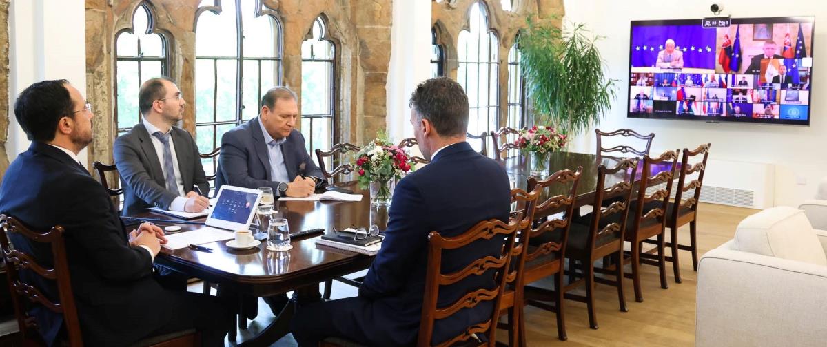 Στην τηλεδιάσκεψη της «Συμμαχίας των Προθύμων» για το Ουκρανικό συμμετέχει ο Πρόεδρος-Ενημερώνεται για τις εξελίξεις