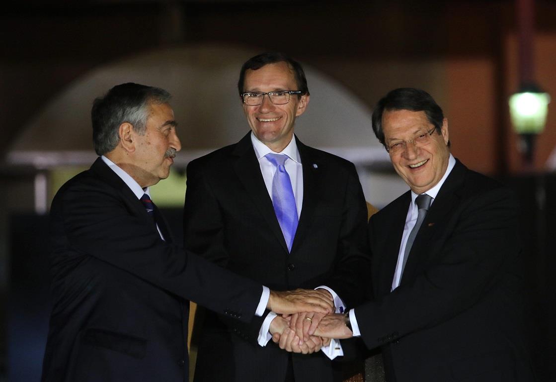Cyprus Greek Cypriot and Turkish Cypriot leaders 