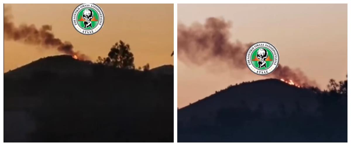 Πυρκαγιά στην Αγία Βαρβάρα-Επιχείρησαν ισχυρές δυνάμεις πυρόσβεσης Πυρκαγιά στην Αγία Βαρβάρα-Επιχείρησαν ισχυρές δυνάμεις πυρόσβεσης