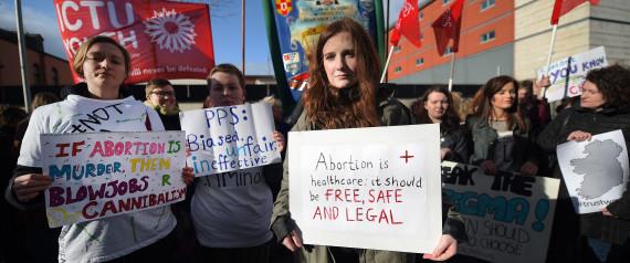 Supporters Protest Over Suspended Sentence For Abortion Ruling
