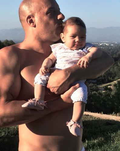 Ο Vin Diesel σε τρυφερές στιγμές με την κόρη του