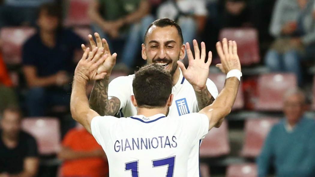 Πολύ καλή εμφάνιση από την Εθνική Ελλάδας στο Αϊντχόφεν και νίκη με ανατροπή (2-1) απέναντι στην Ολλανδία. "Χρυσός" σκόρερ ο Γιαννιώτας
